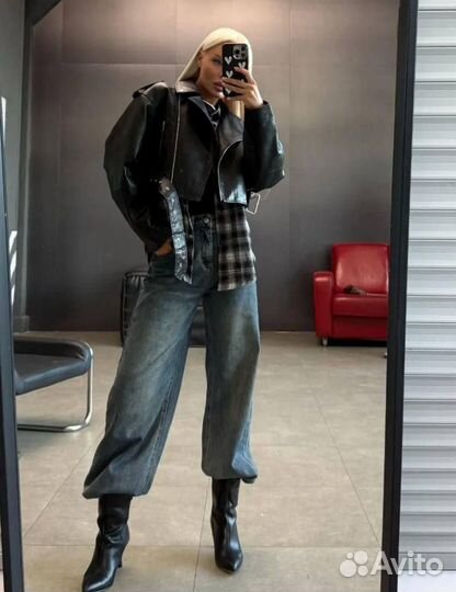 Косуха из эко кожи