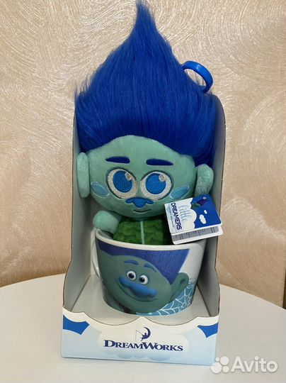 Игрушка-брелок в кружке «Тролль»