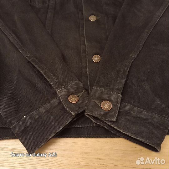 Джинсовая куртка мужская levis 52