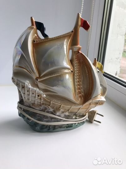 Кораблик статуэтка светильник Германия