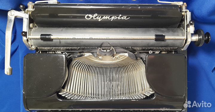 Печатная машинка olympia progress Германия 1949 г