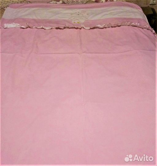 Детский,плотный пододеяльник в кроватку, Переноска