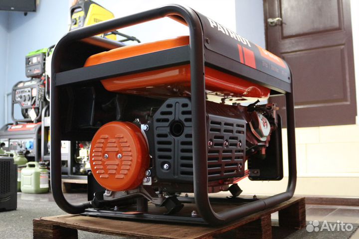 Бeнзиновый гeнeратор patriot GP6510AE