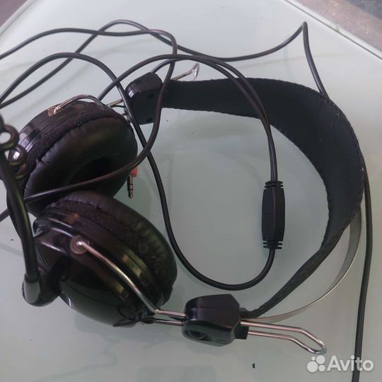 Наушники с микрофоном a4tech