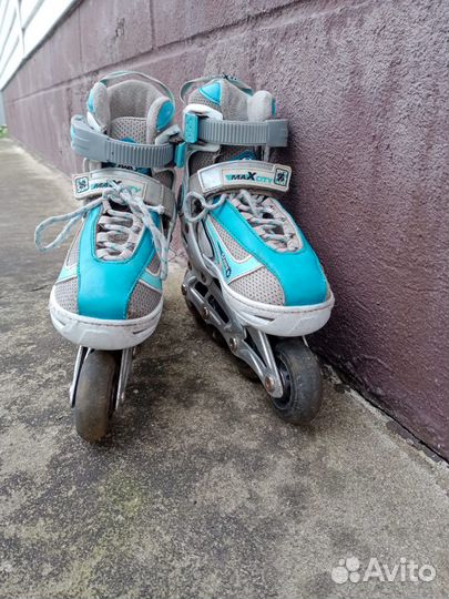 Ролики + коньки детские, раздвижные трансформеры