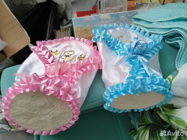 Конвертики на мальчика и девочку