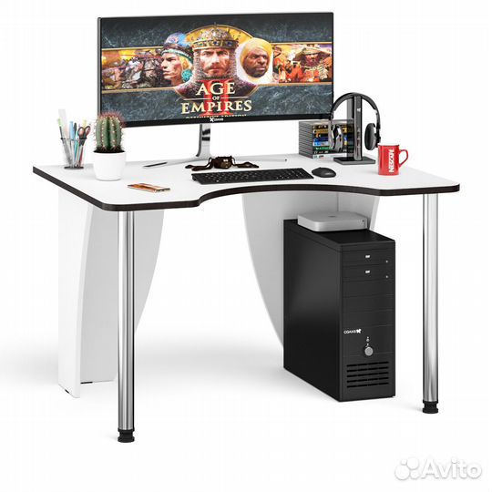 Игровой компьютерный стол С-мд-ск2-1200-900 цвет б