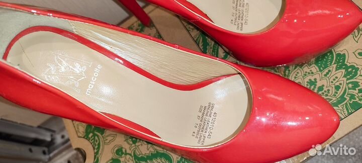 Туфли новые кожаные размер 37