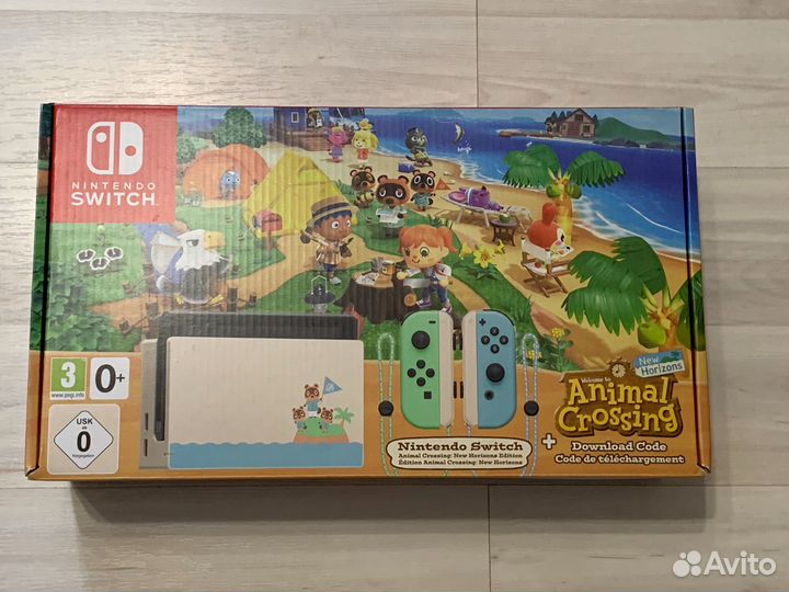 Nintendo switch animal crossing edition