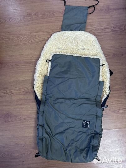 Конверт зимний из натуральной овчины kaiser