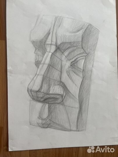 Продам работы по академ рисунку