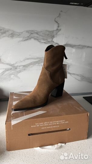 Ботильоны zara 39 новые