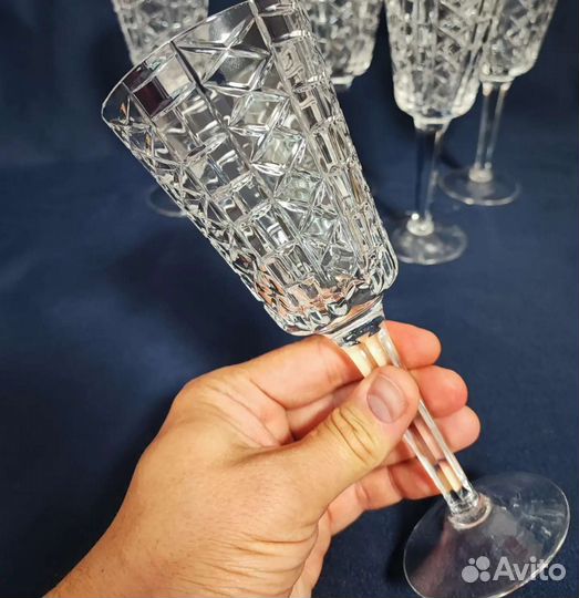 Фужеры хрустальные СССР