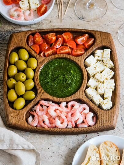 Менажницы из дерева