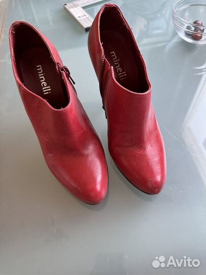 Ботильоны натуральная кожа 35 размер