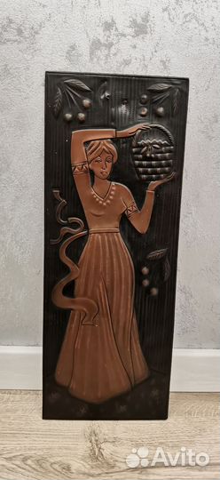 Чеканка медная СССР