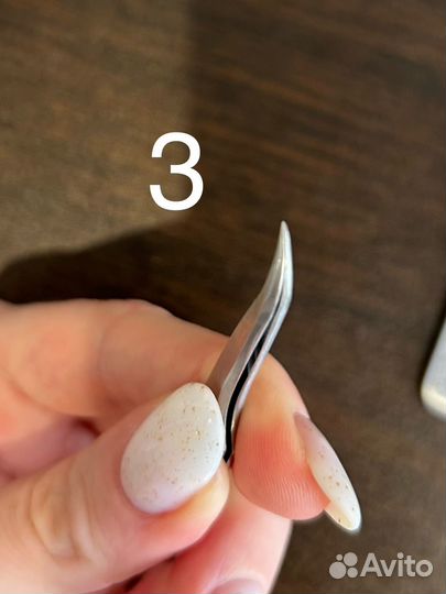 Пинцет для наращивания ресниц