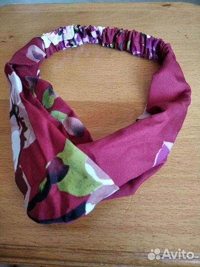 Повязка на голову женская с перехлёстом