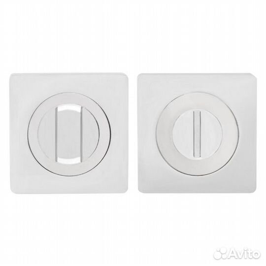 Завертка сантехническая ajax квадрат хром