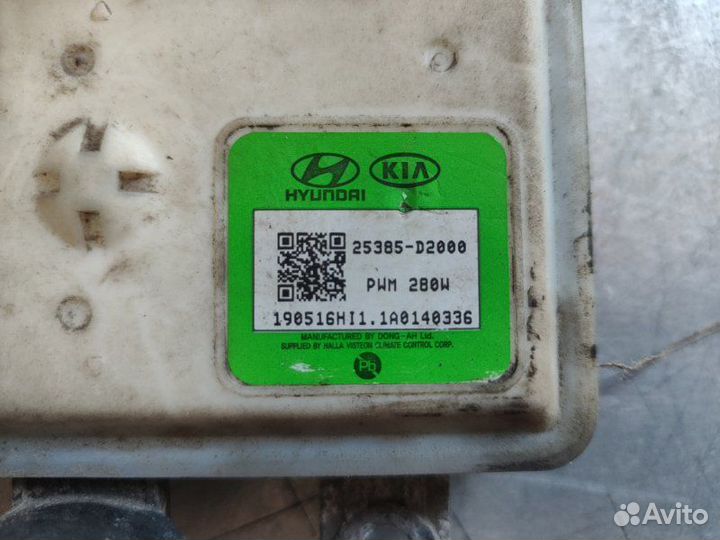 Блок вентилятора Genesis G70 седан G4KL KA366076