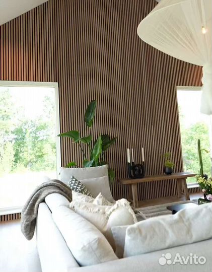 Декоративные панели из натурального дерева