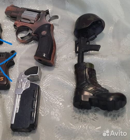 Коллекция зажигалок тематическая Оружейные Модели