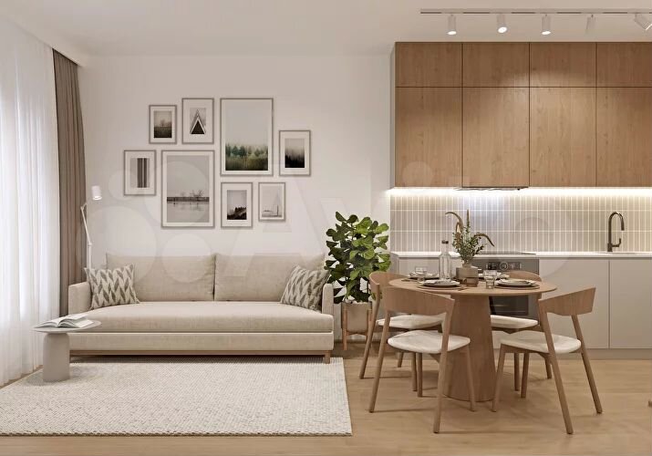 2-к. квартира, 45,5 м², 1/5 эт.