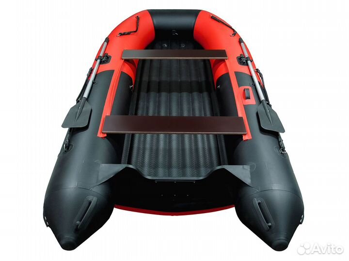 Лодка пвх Нднд Gladiator E330S красно-черная