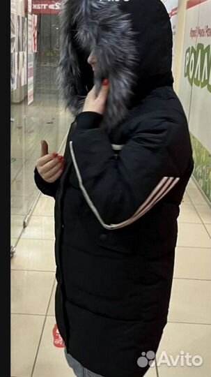 Зимняя пуховик 40,42,44р