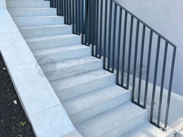 Перила ограждения поручни из нержавеющей стали