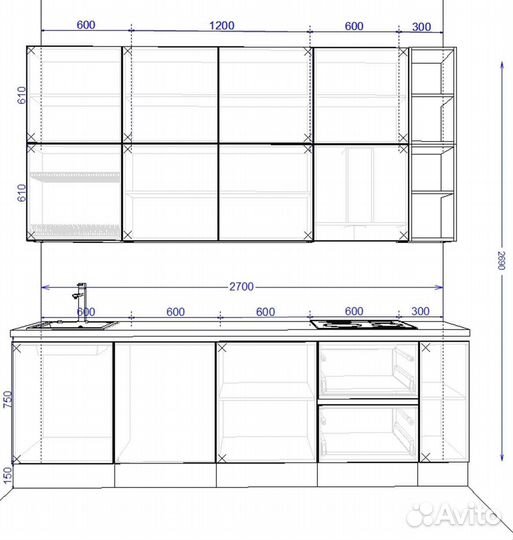Кухни на заказ