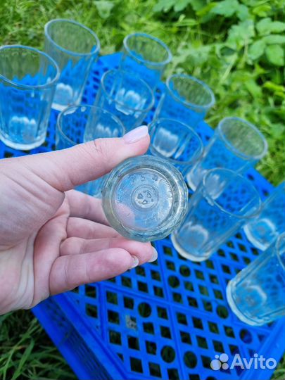 Стаканы и рюмки граненные СССР