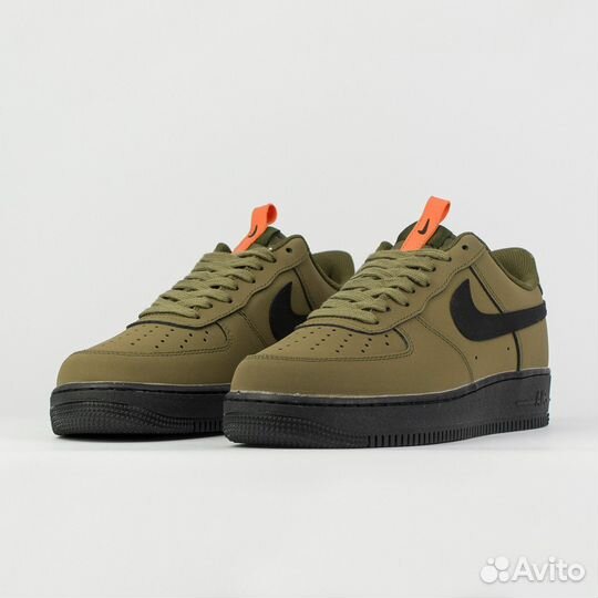 Кроссовки Nike Air Force 1 Low Green / Black