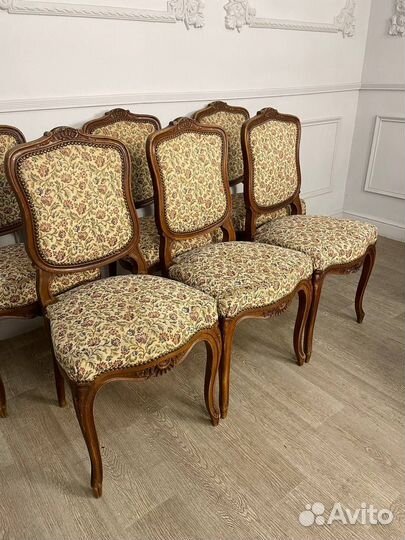 Антикварные стулья в стиле Луи XV