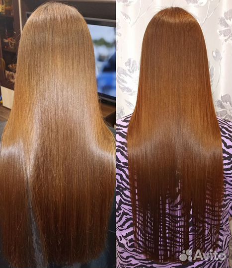 Реконструкция волос (кератин, ботокс)