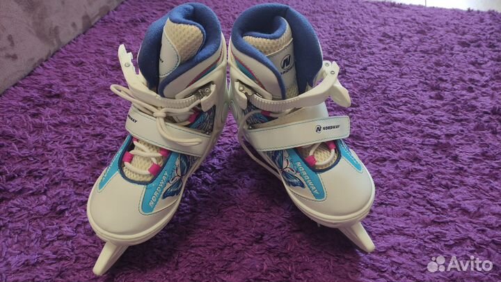 Коньки детские раздвижные Nordway