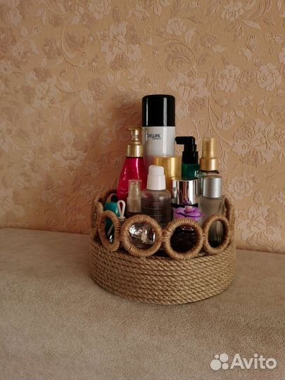 Корзина плетёная средняя