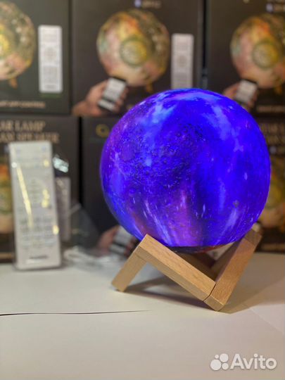 Лампа Читающая /Коран\ (Конус) (космос)(куб)(Луна)