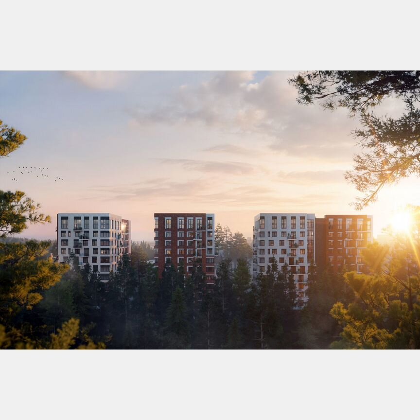 2-к. квартира, 57,7 м², 2/11 эт.