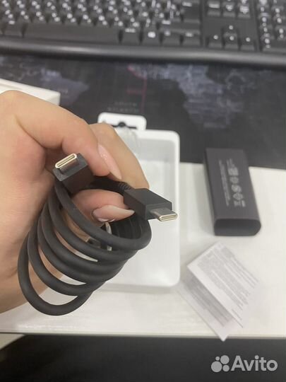 Зарядное устройство Samsung Trio 65W + кабель