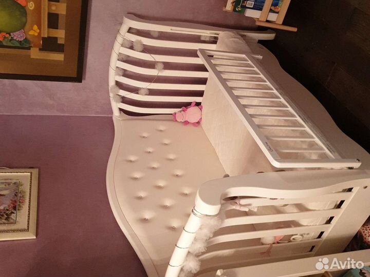 Кровать детская Bambolina Divina Lux125x65