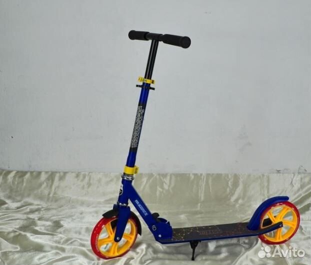 Самокат подростковый Success синий