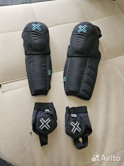 Велозащита fuse echo 100 + ankle pad