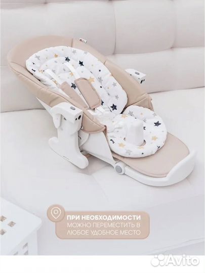 Детский эл.качели и стульчик для кормления