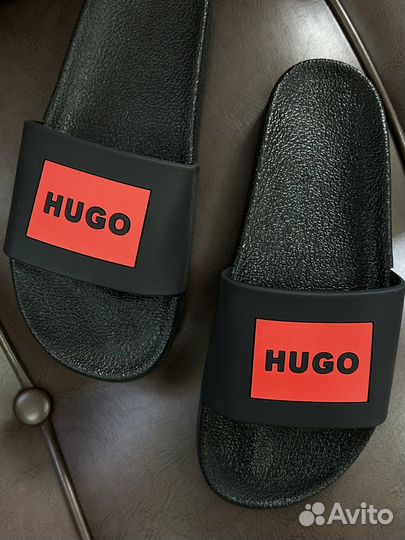 Шлепанцы сланцы мужские Hugo Boss