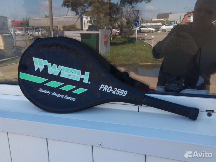 Ракетка для бадминтона wish pro 2599