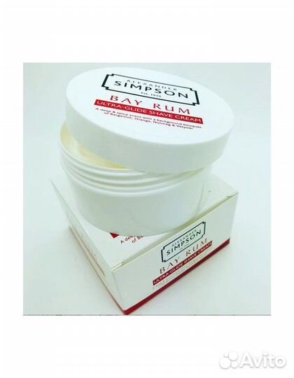 Крем для бритья Simpsons Bay Rum