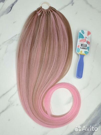 Афрохвост, Афрорезинки, Хвост на резинки