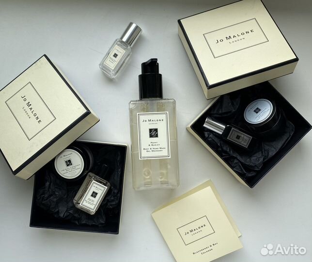 Jo malone духи гель для душа крем