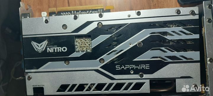 Видеокарта sapphire RX 580 nitro + 8gb
